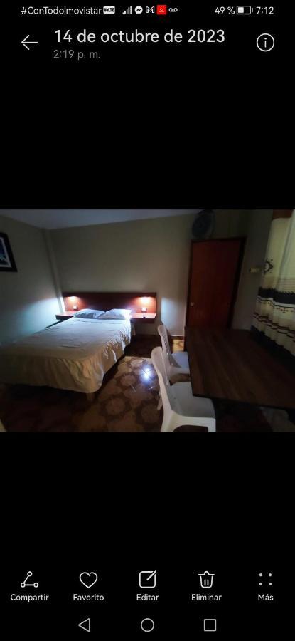 Hostal Continental Nazca Bagian luar foto